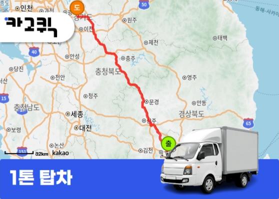 구포동 1톤 용달 섬유 넘버링용 기계장치